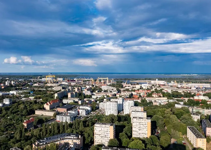 アパート Kaleo - Hanza Tower シュチェチン