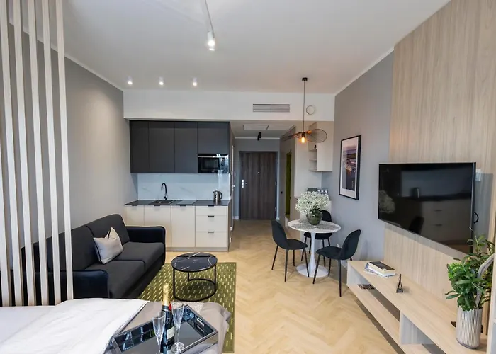 アパート Kaleo - Hanza Tower シュチェチン